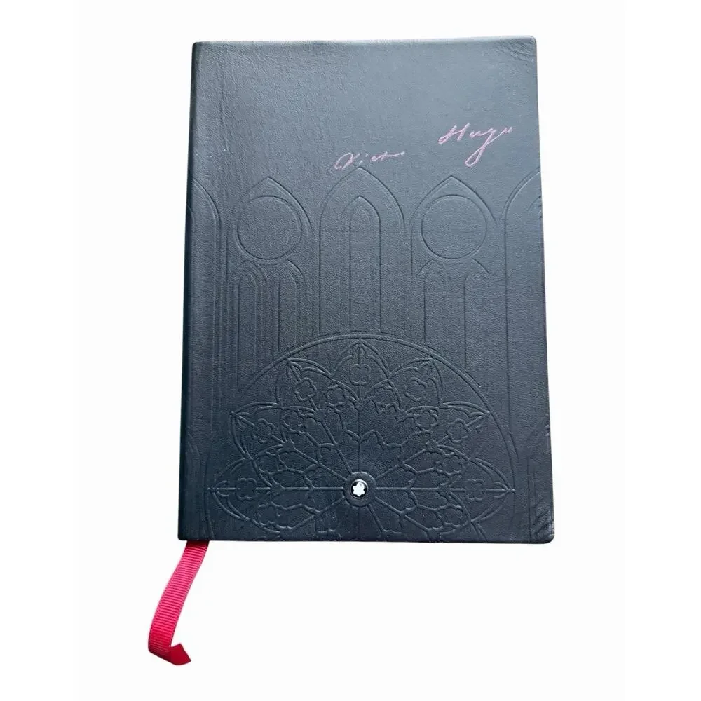 Montblanc Writers Edition Homage to Victor Hugo Leather Notebook 125892 Italy